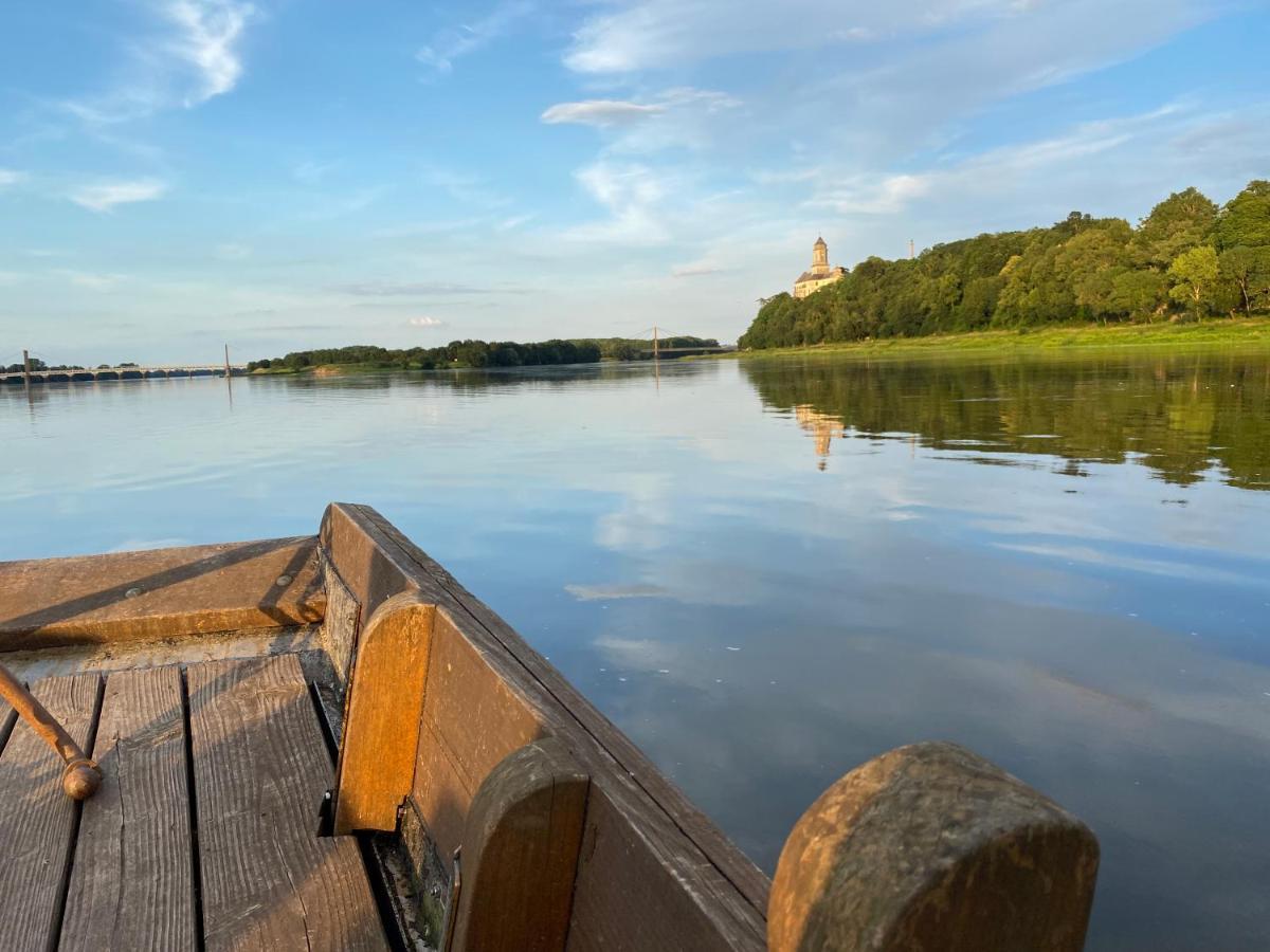 Gite Loirizon Vue Loire 4 Personnes Ingrandes (Maine-et-Loire) Exterior foto