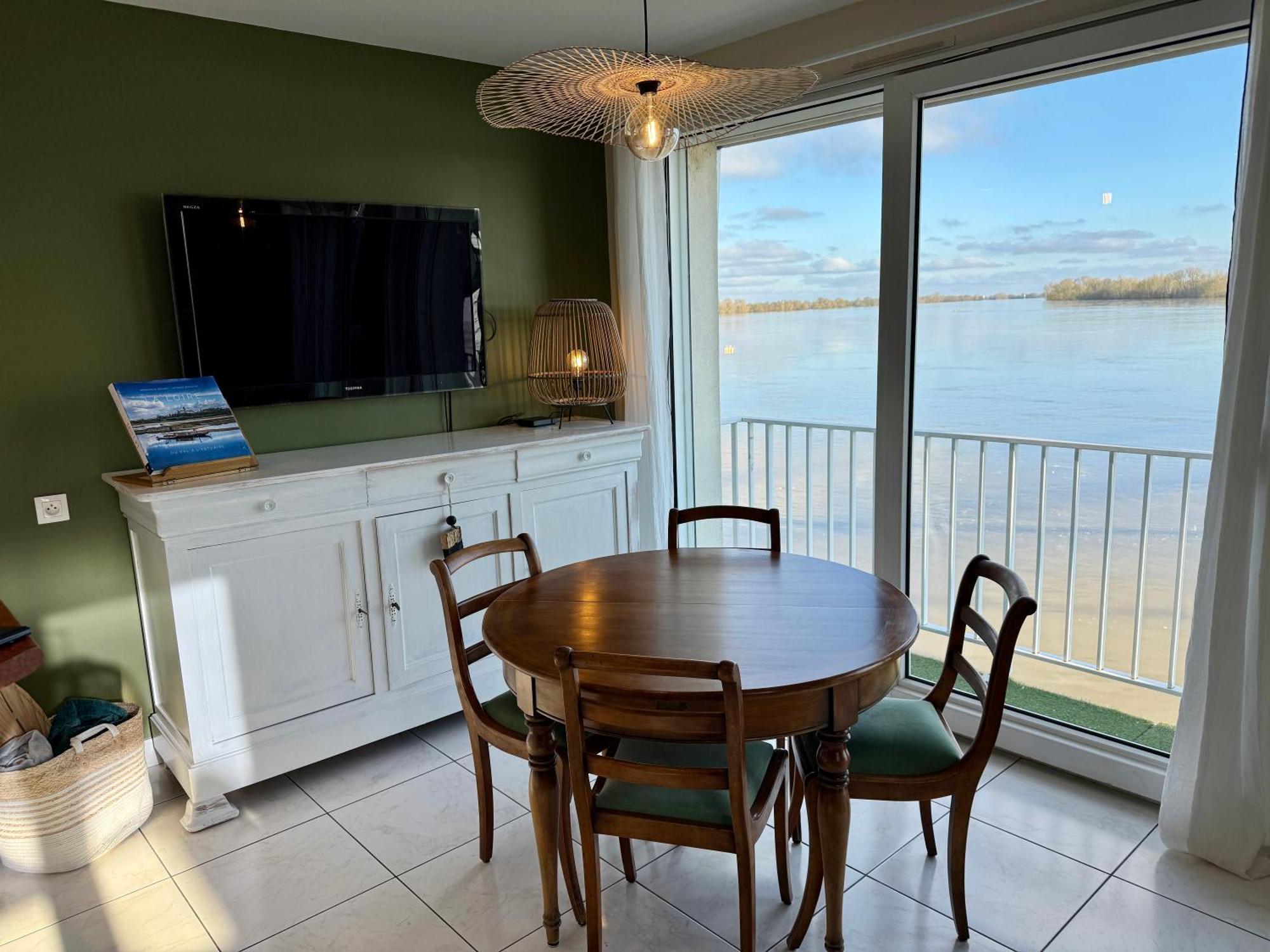 Gite Loirizon Vue Loire 4 Personnes Ingrandes (Maine-et-Loire) Exterior foto